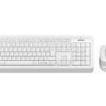 A4-Tech Kablosuz Set Beyaz (FG1010-B)