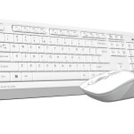 A4-Tech Kablosuz Set Beyaz (FG1010-B)