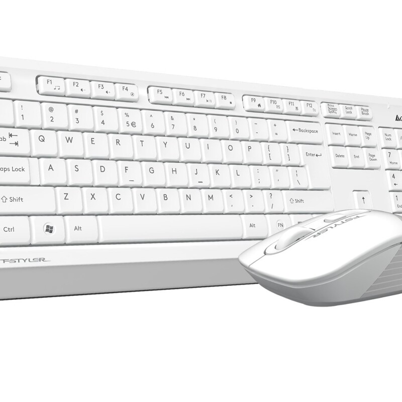 A4-Tech Kablosuz Set Beyaz (FG1010-B)
