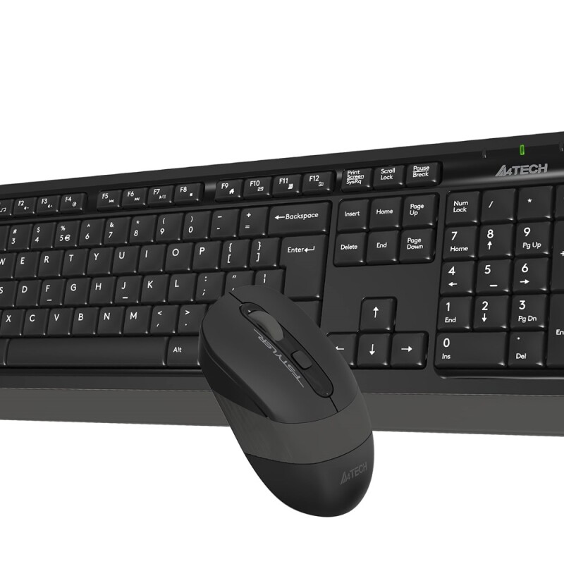 A4-Tech Kablosuz Set Gri (FG1010-G)