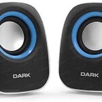 Dark (DK-AC-SP100) USB Hoparlör 1+1 Beyaz Renk