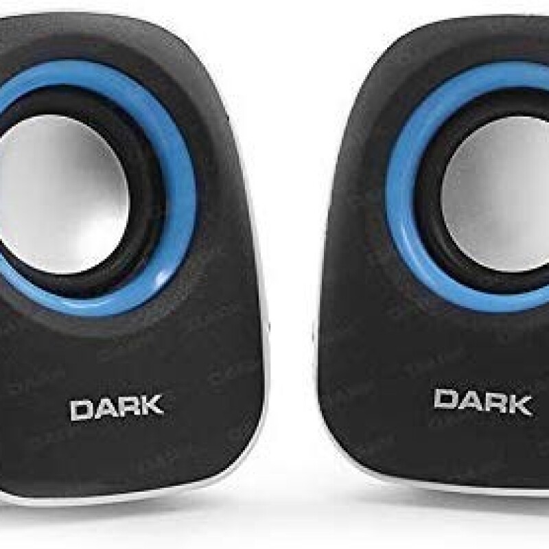 Dark (DK-AC-SP100) USB Hoparlör 1+1 Beyaz Renk