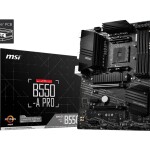 MSI B550-A Pro AM4 Ryzen DDR4 Hdmi Dp Usb3.2