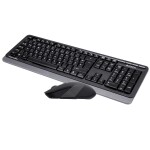 A4-Tech (F) Kablosuz Set Siyah (FG1010-FG)