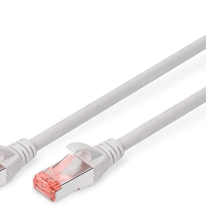 Digitus Zırhlı Patch Kablo Cat6 Gri (0,5m)