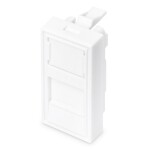 Digitus Priz Modülü 22,5mmx45mm 1xPort Kapaklı