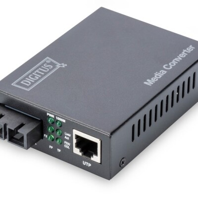 Digitus Gigabit Medya Dönüştürücü Singlemode (SC)