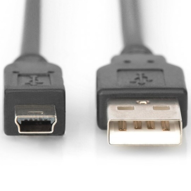 Digitus AK-300108-010-S 1m USB2.0-Mini USB