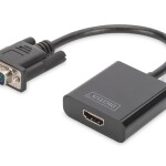 Digitus VGA Erkek to HDMI Dişi Çevirici