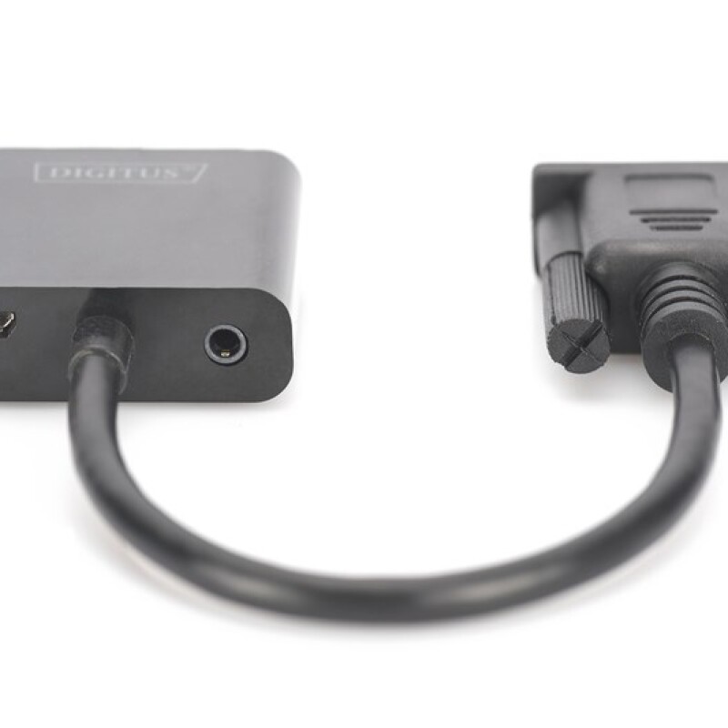 Digitus VGA Erkek to HDMI Dişi Çevirici