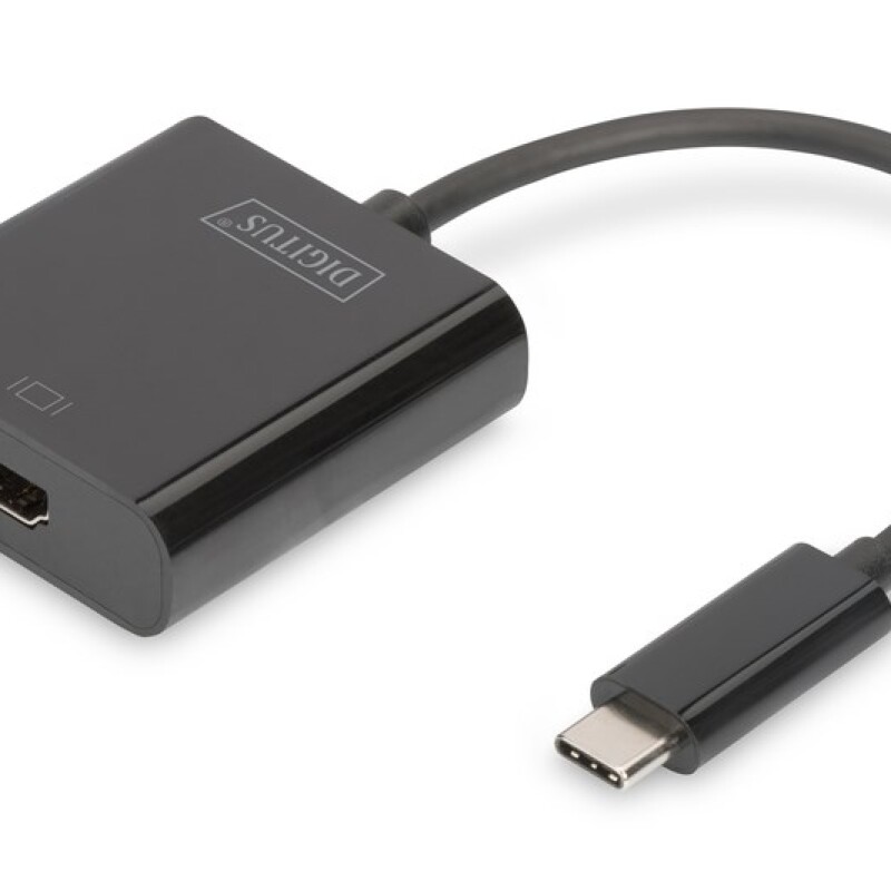 Digitus Type-C Erkek to HDMI Dişi Çevirici (4K)