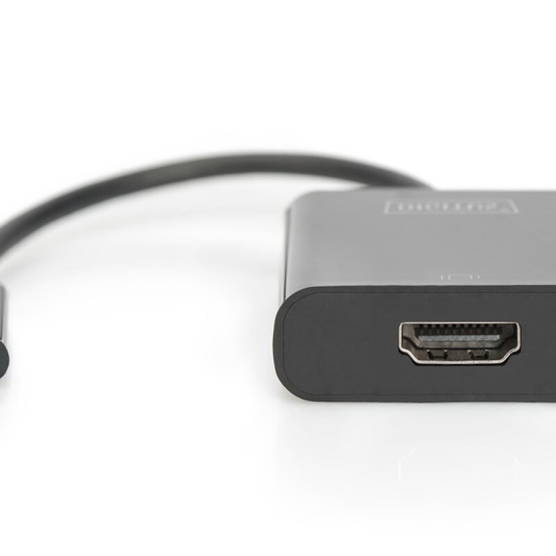 Digitus Type-C Erkek to HDMI Dişi Çevirici (4K)
