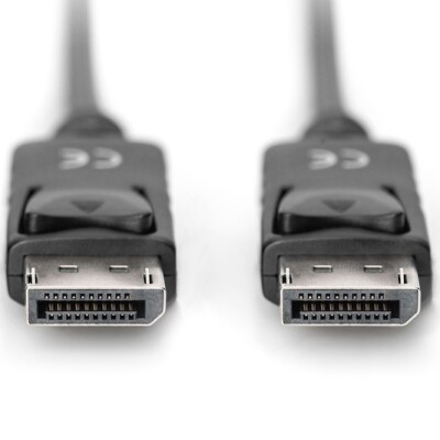 Digitus DisplayPort Kablo Siyah (5m) 4K