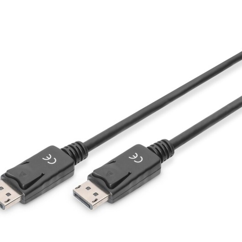 Digitus DisplayPort Kablo Siyah (1m) 4K