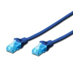 Digitus Patch Kablo Cat5E Mavi (0.5m)