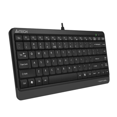 A4-Tech Mini Kablolu Klavye Gri (FK11)
