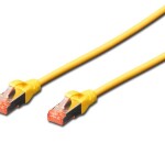 Digitus Zırhlı Patch Kablo Cat6 Sarı (1m)