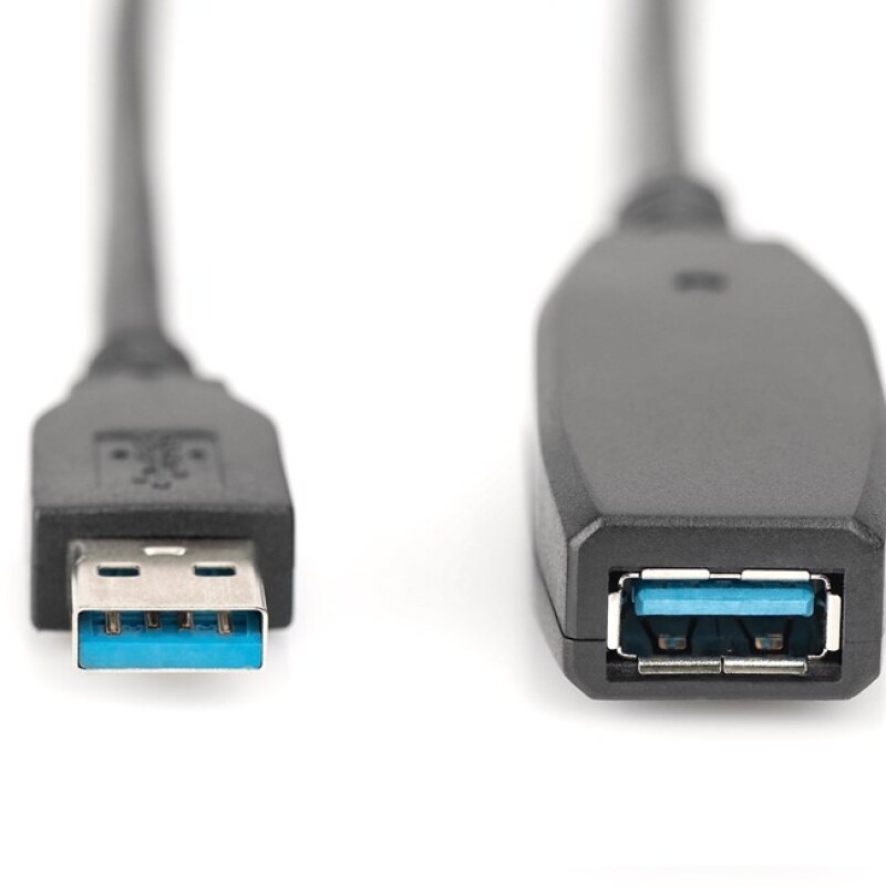 Digitus USB Uzatma Kablosu Siyah (10m)