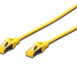 Digitus Zırhlı Patch Kablo Cat6A Sarı (0,25m)