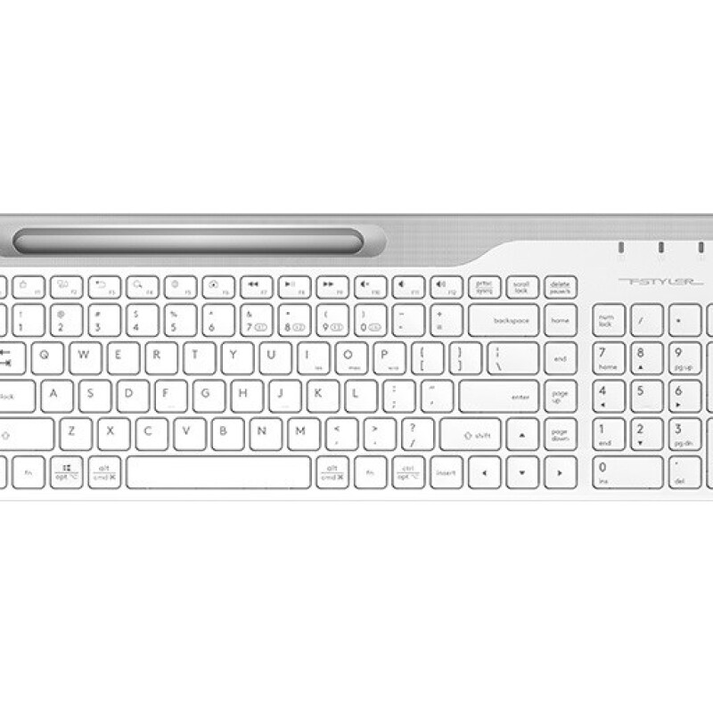 A4-Tech Bluetooth Klavye Beyaz (FBK25-B)