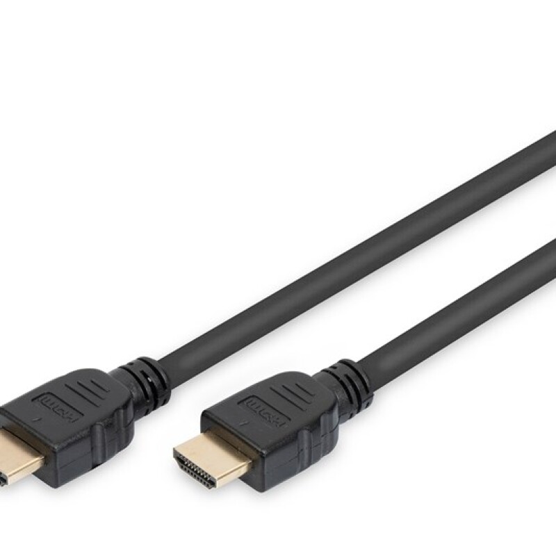 Digitus HDMI Kablo Altın Uçlu Siyah (2m) 8K