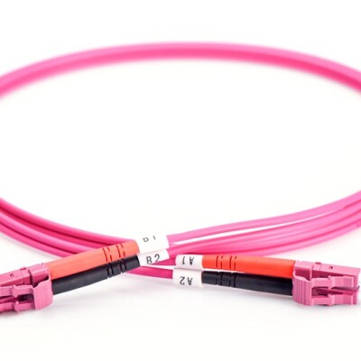 Digitus DK-2533-01-4 LC to LC 1m OM4 Fiber Kablo