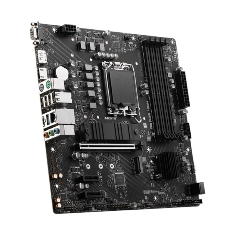 MSI Pro B760M-P D4 1700P Vga Hdmi Dp