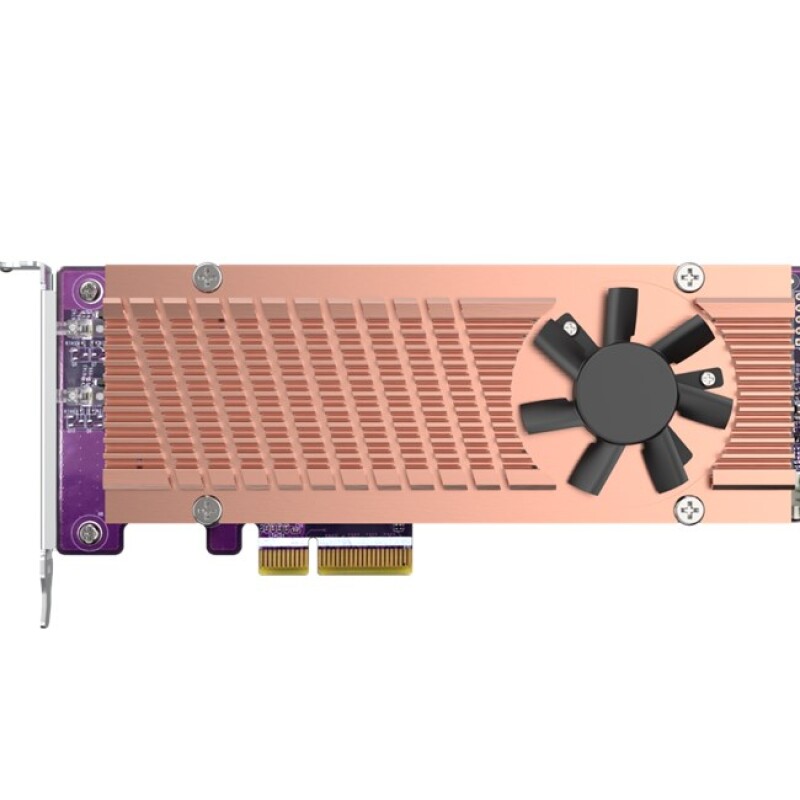 Qnap QM2-2P-244A Dual M.2 22110/2280 PCIe SSD Kart