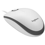 Logitech M100 Kablolu Optik Mouse Beyaz 910-006764
