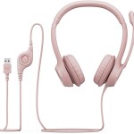 Logitech H390 Kablolu Kulaklık Pembe 981-001281