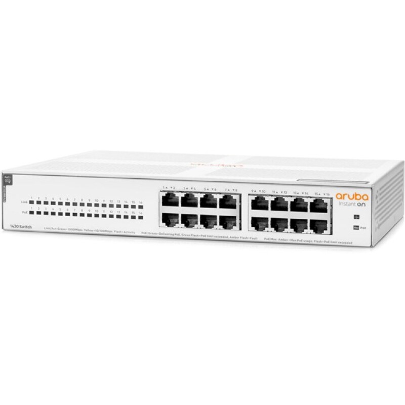 HPE Aruba Ion 1430-16G PoE+ 124W Yntlmz (R8R48A)