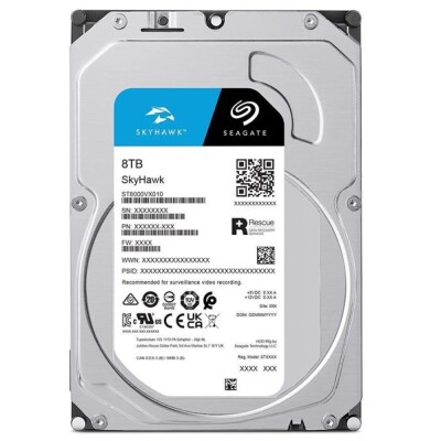 Seagate Skyhawk 8TB 5400Rpm 256MB -ST8000VX010