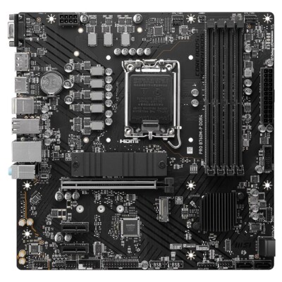 MSI Pro B760M-P D5 1700P Vga Hdmi Dp