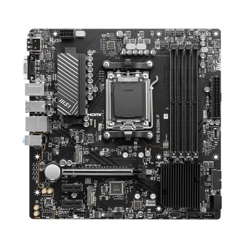 MSI Pro B650M-PD5 AM5 Vga Hdmi Dp