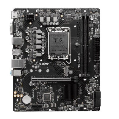 MSI Pro H610M-E DDR5 1700P Vga Hdmi
