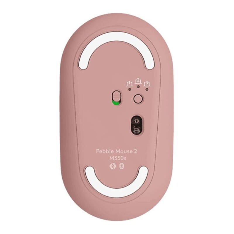 Logitech M350s Pebble 2 Bluetooth Mouse Pembe