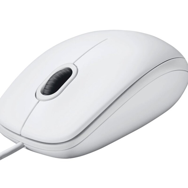 Logitech B100 Kablolu Optik Mouse Beyaz 910-003360