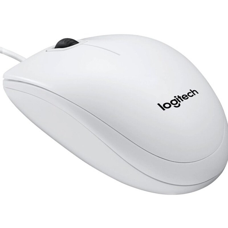 Logitech B100 Kablolu Optik Mouse Beyaz 910-003360