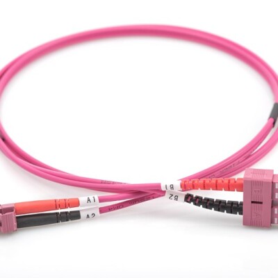 Digitus Fiber Optik Multimode Pembe (1m)