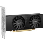 MSI GeForce RTX 3050 LP 6G OC GD6 Low Profil 96Bit