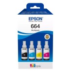 Epson C13T66464A (664) 4 Renk Paket