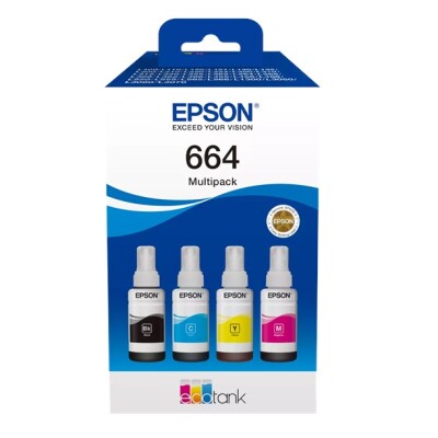 Epson C13T66464A (664) 4 Renk Paket
