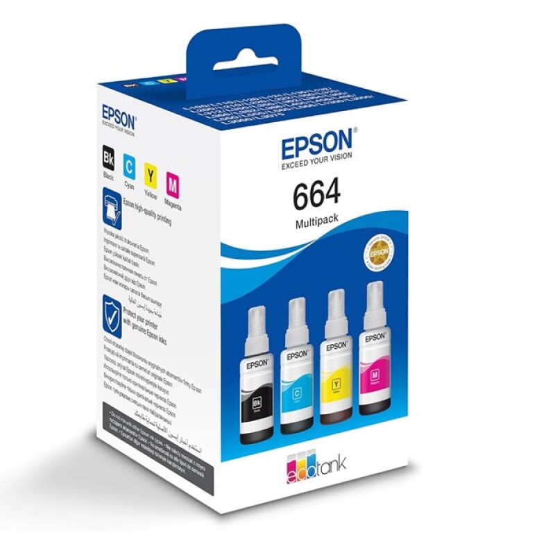 Epson C13T66464A (664) 4 Renk Paket