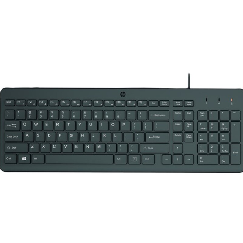HP 150 Kablolu Klavye Siyah (664R5AA)