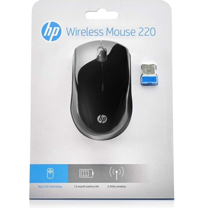 HP 220 Sessiz Kablosuz Mouse Siyah (3FV66AA)