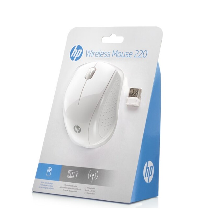 HP 220 Sessiz Kablosuz Mouse Beyaz (7KX12AA)