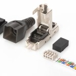 Digitus Zırhlı Saha Tipi RJ45 CAT6A Konnektör