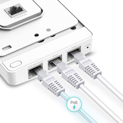 Tp-Link Omada EAP615-WALL AX1800 Duvar AccessPoint