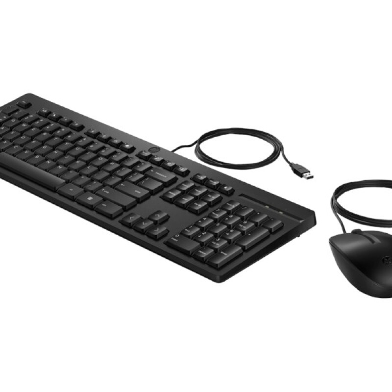 HP 225 Kablolu Set Siyah (286J4AA)