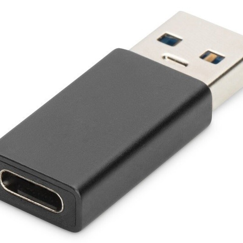 Digitus USB Erkek to Type-C Dişi Çevirici